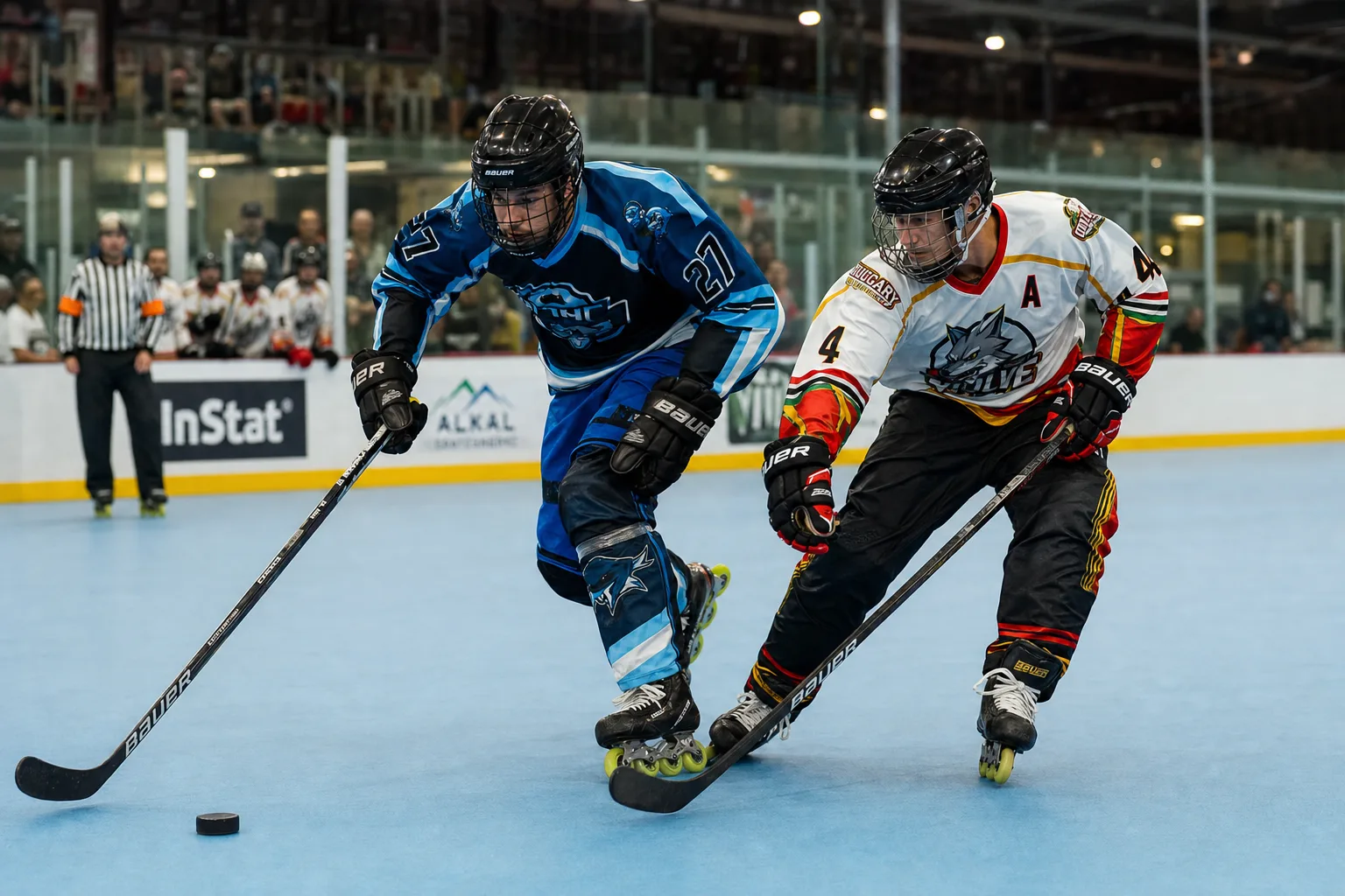 Duel en Roller Hockey en ligne
